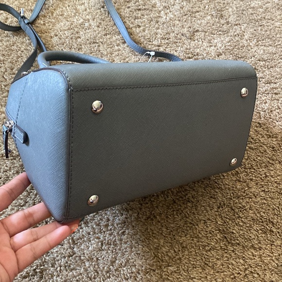 Michael Kors | NWT Gray Medium Satchel Purse - Picture 2 of 13